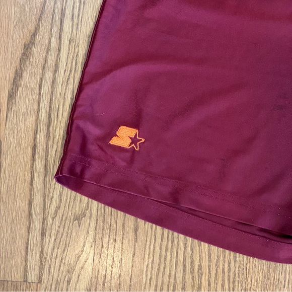 Vintage Starter Virginia Tech XL Basketball Shorts With Drawstring - Picture 3 of 8